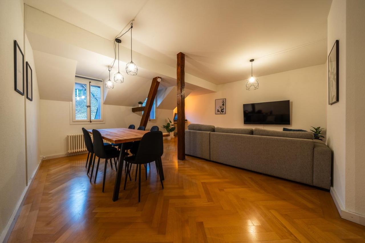 Old Town Apt In The Heart Of Thun With Garden Exterior photo