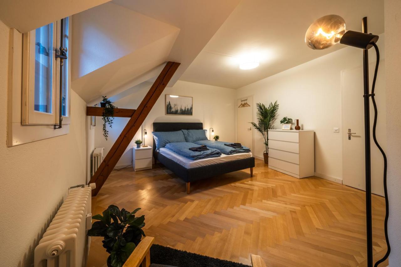 Old Town Apt In The Heart Of Thun With Garden Exterior photo
