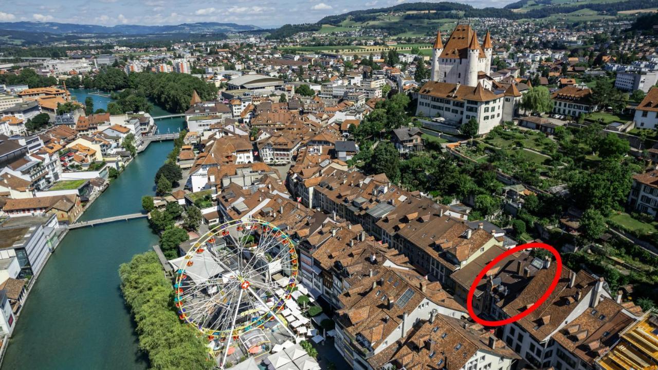 Old Town Apt In The Heart Of Thun With Garden Exterior photo