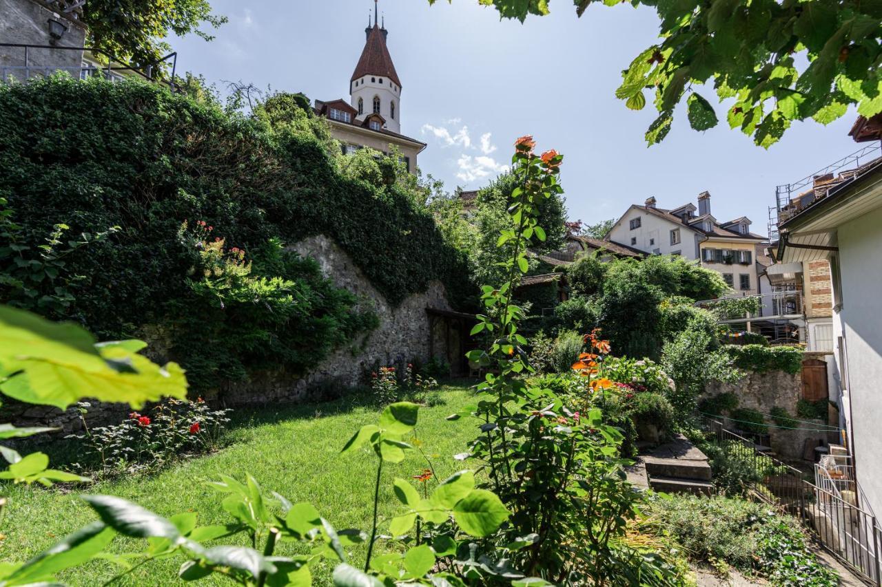 Old Town Apt In The Heart Of Thun With Garden Exterior photo
